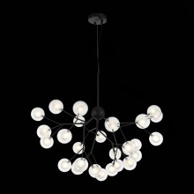 SL376.403.27 Светильник подвесной ST-Luce Черный/Прозрачный, Белый G4 LED 27*2W