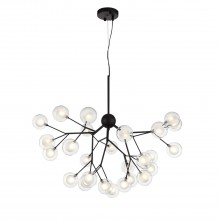 SL376.403.27 Светильник подвесной ST-Luce Черный/Прозрачный, Белый G4 LED 27*2W