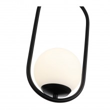 SL395.403.01 Подвес ST-Luce Черный/Белый LED 1*8W 4000K