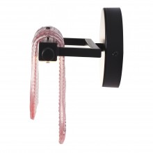 SL6021.401.06 Светильник настенный ST-Luce черный/розовый LED 1*6W 3000K