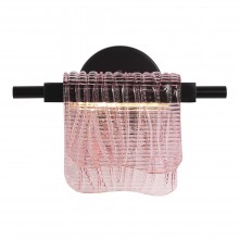 SL6021.401.06 Светильник настенный ST-Luce черный/розовый LED 1*6W 3000K