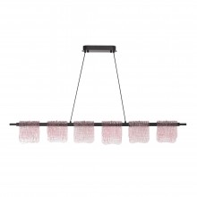 SL6021.403.36 Светильник подвесной ST-Luce черный/розовый LED 1*36W 3000K