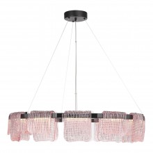 SL6021.403.66 Светильник подвесной ST-Luce черный/розовый LED 1*66W 3000K