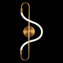 SL6102.301.10 Светильник настенный ST-Luce Латунь/Белый LED 1*10W 4000K