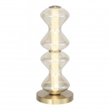 SL6136.214.01 Прикроватная лампа ST-Luce золото/коньячный LED 1*12W 3000K