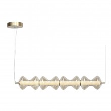 SL6136.223.01 Светильник подвесной ST-Luce золото/коньячный LED 1*22W 3000K