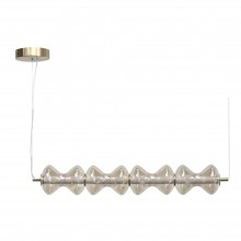 SL6136.223.01 Светильник подвесной ST-Luce золото/коньячный LED 1*22W 3000K