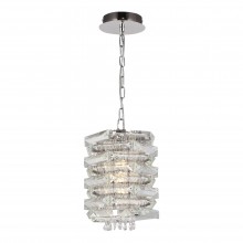 SL6137.103.01 Светильник подвесной ST-Luce никель/прозрачный E14 1*40W