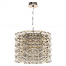 SL6137.103.08 Светильник подвесной ST-Luce никель/прозрачный E14 8*40W