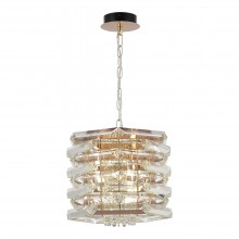 SL6137.203.04 Светильник подвесной ST-Luce медь/прозрачный E14 4*40W