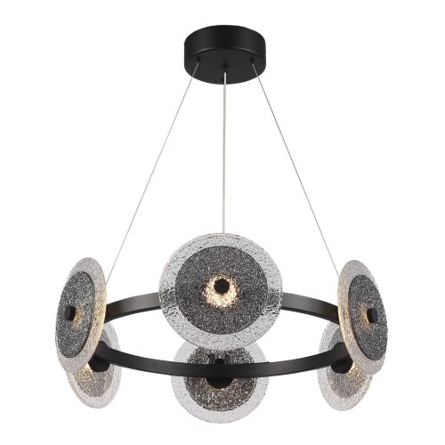 SL6142.433.01 Светильник подвесной ST-Luce черный/дымчатый LED 1*34W 4000K