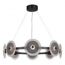 SL6142.443.01 Светильник подвесной ST-Luce черный/дымчатый LED 1*44W 4000K