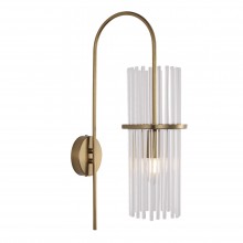 SL6145.301.01 Светильник настенный ST-Luce латунь/прозрачный E14 1*40W