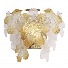 SL6240.201.02 Светильник настенный ST-Luce золотистый/Прозрачный, янтарный E14 2*60W