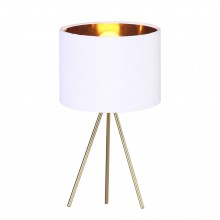 SL6242.504.01 Прикроватная лампа ST-Luce Золотистый/Белый E27 1*40W