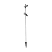 SL9525.405.02 Светильник уличный наземный ST-Luce черный/черный LED 2*6W 2700K