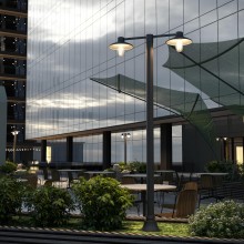SL9542.701.01 Светильник настенный ST-Luce темно-серый E27 1*60W