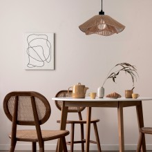 SLE6023-603-01 Светильник подвесной бежевый/черный E27 1*40W