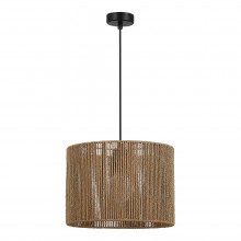 SLE6024-603-01 Светильник подвесной бежевый/черный E27 1*40W