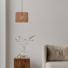 SLE6024-603-01 Светильник подвесной бежевый/черный E27 1*40W