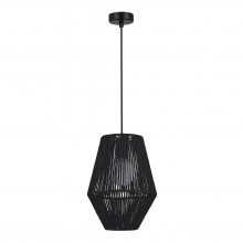 SLE6025-413-01 Светильник подвесной черный/черный E27 1*40W