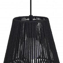 SLE6025-413-01 Светильник подвесной черный/черный E27 1*40W