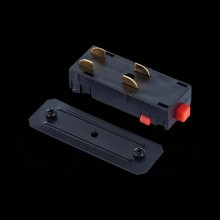 ST015.422.10 Коннектор прямой SKYLINE 220 ST-Luce Черный