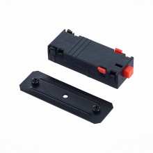 ST015.422.10 Коннектор прямой SKYLINE 220 ST-Luce Черный