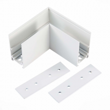 ST1007.519.00 Угол-соединитель для подвесного / накладного магнитного шинопровода  ST-Luce Белый