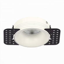 ST218.558.01 Св-к встр. Белый GU10 1*50W  IP20 D78xH30 165-265V Без ламп