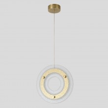 Светильник подвесной Crystal Lux DIEGO SP25W LED BRASS