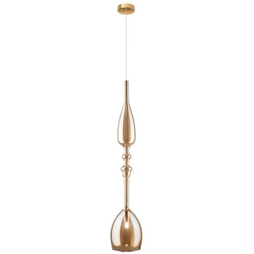 Светильник подвесной Crystal Lux LUX NEW SP1 C AMBER