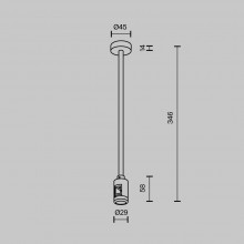 Комплектующие для трековой системы Technical TRA158C-B1-PT