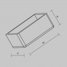 Комплектующие для уличной трековой системы Outdoor O-TR001-SEC