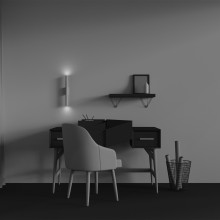 Настенный светильник (бра) Technical C082WL-12W2.7K-W