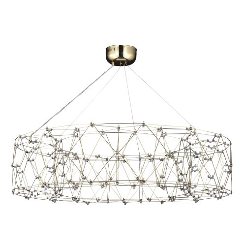 SL6602.203.72 Светильник подвесной ST-Luce Золотистый/Прозрачный LED 1*72W 4000K