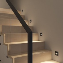 Подсветка ступеней лестницы Denkirs DK1210-BK