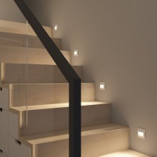 Подсветка ступеней лестницы Denkirs DK1210-WH