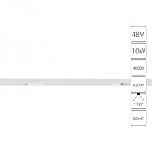 Магнитный трековый светильник Arte Lamp OPTIMA A7263PL-1WH