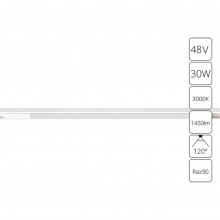 Магнитный трековый светильник Arte Lamp OPTIMA A7285PL-1WH