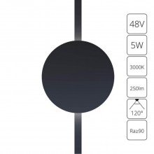 Магнитный трековый светильник Arte Lamp RAPID A1163PL-1BK