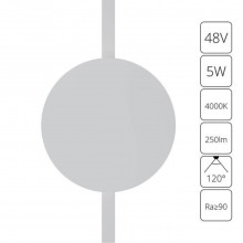 Магнитный трековый светильник Arte Lamp RAPID A6163PL-1WH