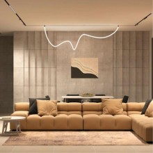 Подвес-держатель в шинопровод (трек) Linea Optima Для гибкого неона Loop A492206