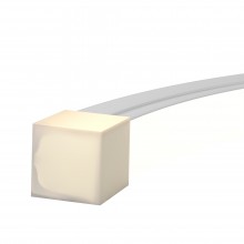 Гибкий неон 16x16 24В 10Вт/м 3000K IP67 10м (вертикальный изгиб) 432016