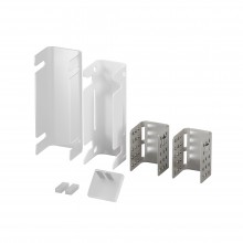 Двусторонний коннектор питания для гибкого неона 17x12 мм 432011