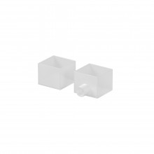 Заглушки для гибкого неона 16x16 мм 2 шт. (выход боковой) 432019