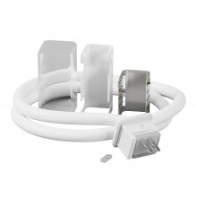 Коннектор питания для гибкого неона 17x12 мм (выход прямой) 432012