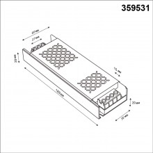 359531 NT Драйвер 300Вт 48В IP20 DRIVE