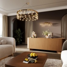 7060/44L ODL Светильник LED 44Вт 3000К 220В IP20 HIGHTECH