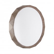 7637/DLN SN Светильник LED 48Вт 3000/4000/6000К D385 IP43 CCT ZIF WOOD